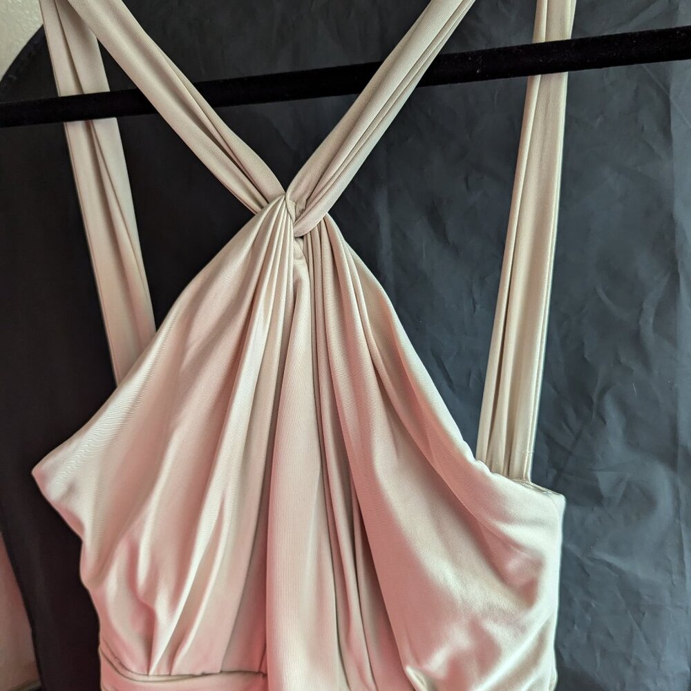 Vera Wang White champagne/cream bridesmaid dress